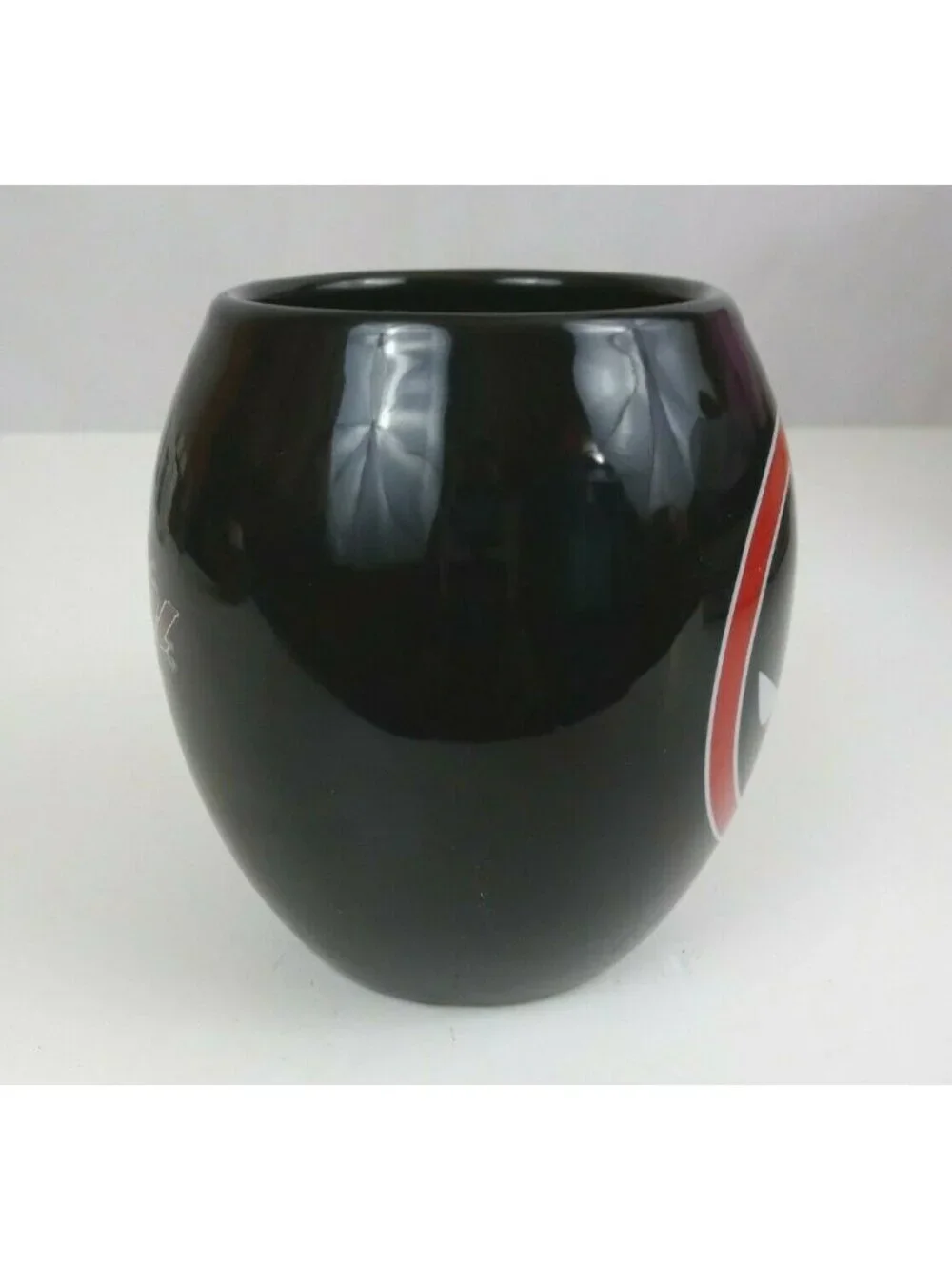 Marvel Comic Logo Deadpool Black 18 oz Coffee Cup Mug  4.75
